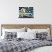 "Kona op het granietspoor" Canvas Afdruk (Insitu (Slaapkamer))