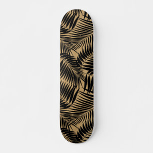 Kona Palmen Hawaiaans blad namaak hout zwart Persoonlijk Skateboard