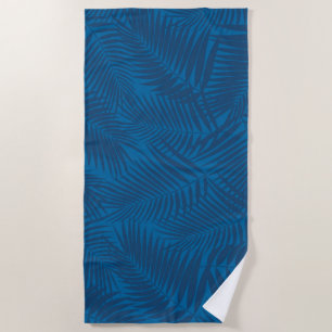 Kona Palmen Hawaiaanse Blad Tropisch - Indigo Strandlaken