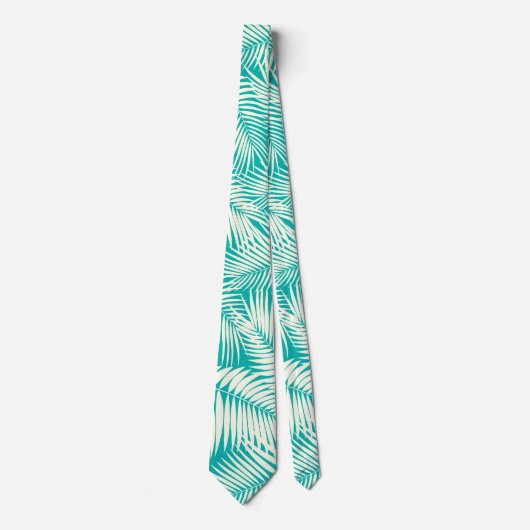 Kona Palms Hawaiian Leaf Stropdas (Voorkant)