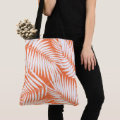 Kona Palms Hawaiian Leaf Tropical Beach Tote Bag (Dichtbij)