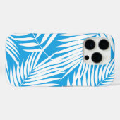 Kona Palms Hawaiian Leaf Tropical Blue Case-Mate iPhone Case (Achterkant (horizontaal))