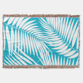 Kona Palms Hawaiian Leaf Tropical Deken (Voorkant)