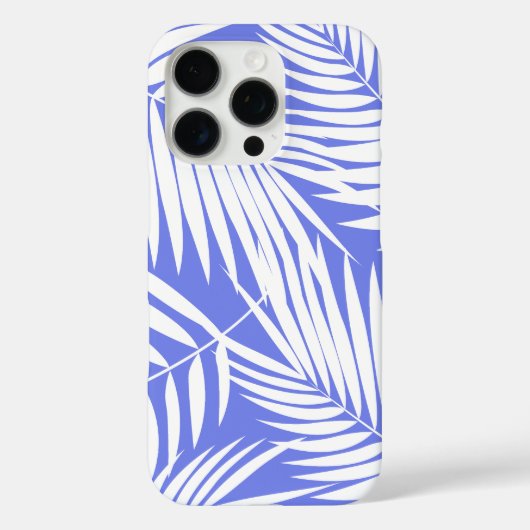 Kona Palms Hawaiian Leaf Tropical Lavender Case-Mate iPhone Case (Achterkant)