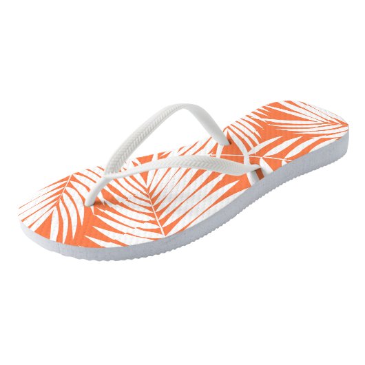 Kona Palms Hawaiian Leaf Tropical Teenslippers (Schuin)