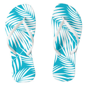 Kona Palms Hawaiian Leaf Tropical Teenslippers