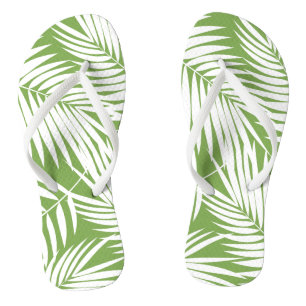 Kona Palms Hawaiian Leaf Tropical Teenslippers