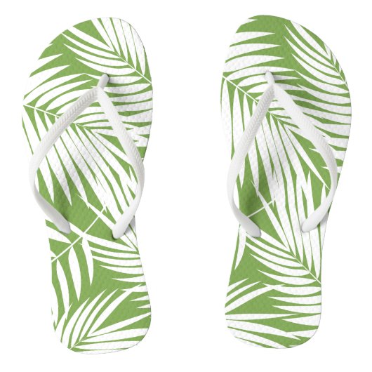 Kona Palms Hawaiian Leaf Tropical Teenslippers (Voetbed)
