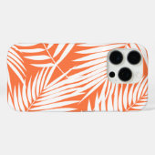 Kona Palms Hawaiian Leaf Tropisch Sinaasappel Case-Mate iPhone Case (Achterkant (horizontaal))