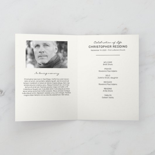 Kona Photo Memorial Programme Programma (Binnen)