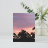 Kona Sunset Briefkaart (Staand voorkant)