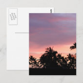 Kona Sunset Briefkaart (Voorkant / Achterkant)