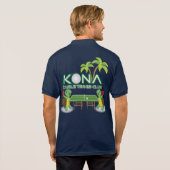 Kona Table Tennis Club Polo (Achterkant volledig)