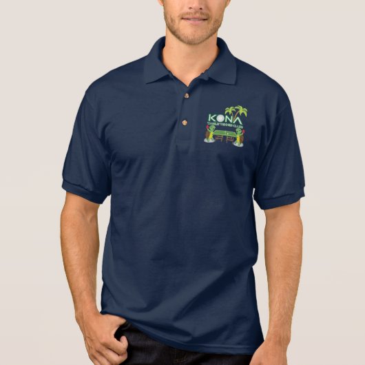 Kona Table Tennis Club Polo (Voorkant)