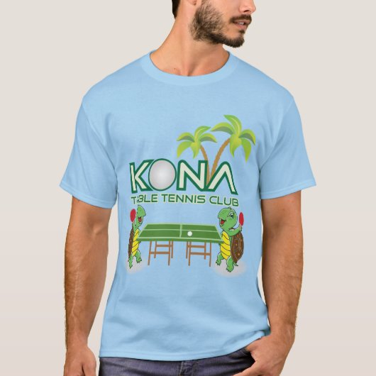 Kona Table Tennis Club T-shirt (Voorkant)