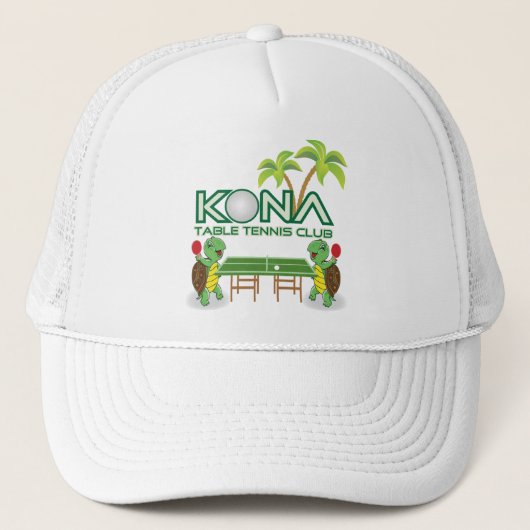 Kona Table Tennis Club Trucker Pet (Voorkant)
