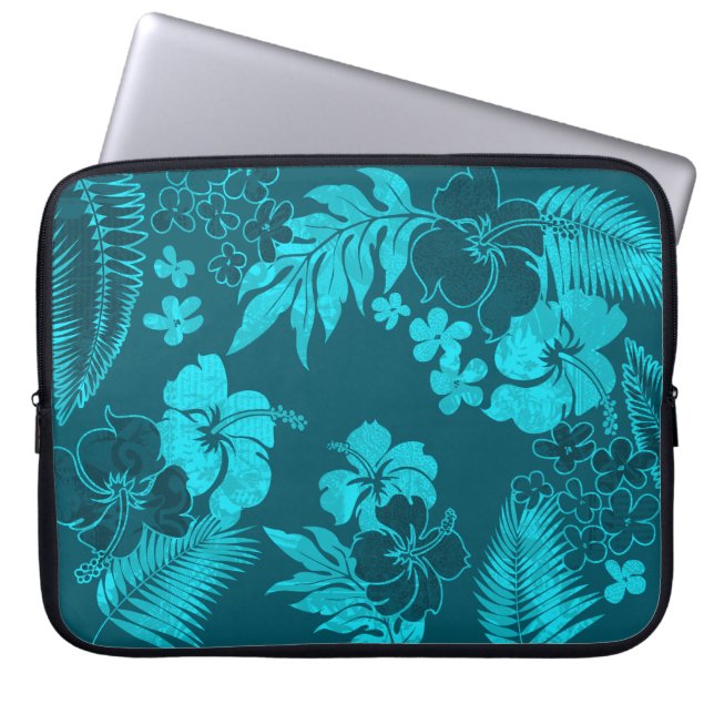 Kona Times Hawaiian Neopree Wetsuit Laptop Sleeve (Voorkant)