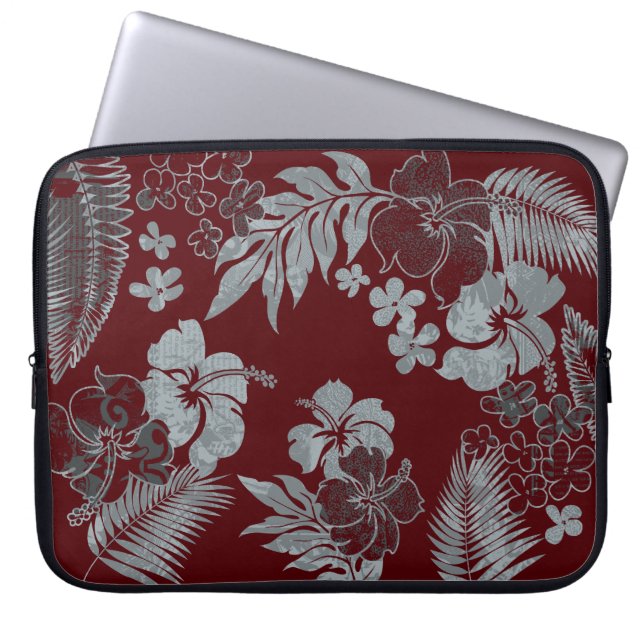 Kona Times Hawaiian Neopree Wetsuit Laptop Sleeve (Voorkant)