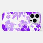 Kona Times Hibiscus Hawaiian Engineered Paars Case-Mate iPhone Case (Achterkant (horizontaal))