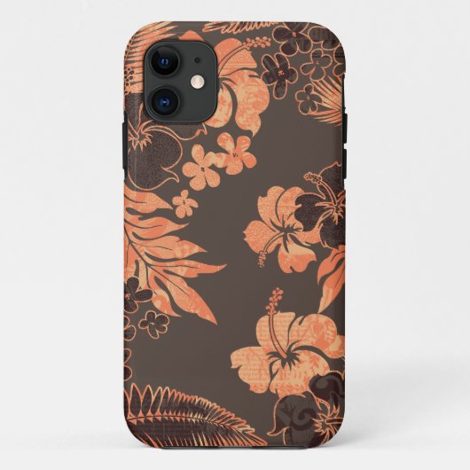Kona Times Hibiscus iPhone 5 Hoesjes (Achterkant)