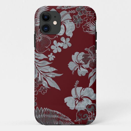 Kona Times Hibiscus iPhone 5 Hoezen (Achterkant)