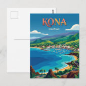 Kona USA Briefkaart (Voorkant / Achterkant)
