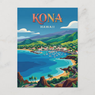 Kona USA Briefkaart