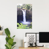 KONA WATERFALL POSTER (Thuiskantoor)