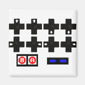 Konami Contra-code Magneet (Voorkant)