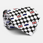 Konami Contra-code Stropdas (Opgerold)