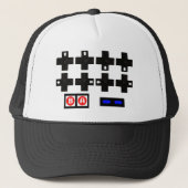 Konami Contra-code Trucker Pet (Voorkant)