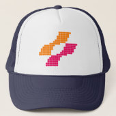 Konami Pixel Logo Trucker Hat Trucker Pet (Voorkant)