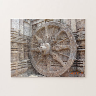 Konark-zonnetempel India Legpuzzel