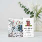 kondiging van Red door Holiday Moving Aankondigingskaart (Staand voorkant)