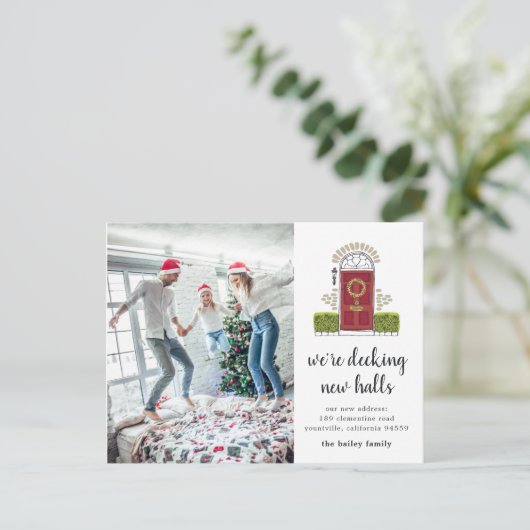 kondiging van Red door Holiday Moving Aankondigingskaart (Staand voorkant)