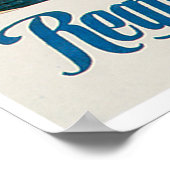 Konditorei Cafe  Food and Art Poster (Hoek)