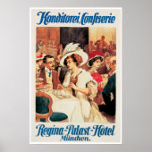 Konditorei Cafe  Food and Art Poster (Voorkant)