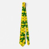Kone Flower Pattern Stropdas (Voorkant)