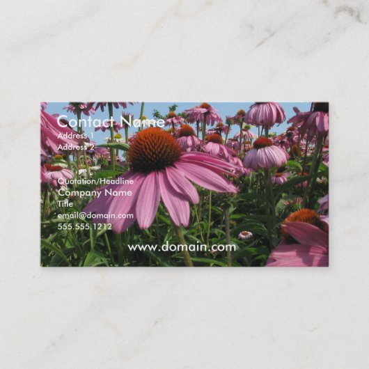 Kone Flower Visitekaartje (Voorkant)