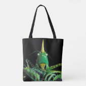 Kone-Headed sprinkhaan Tote Bag (Achterkant)