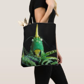 Kone-Headed sprinkhaan Tote Bag (Dichtbij)