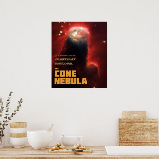 Kone Nebula Poster (Keuken)