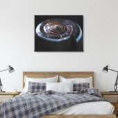 Kone schelp canvas afdruk (Insitu (Slaapkamer))