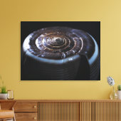 Kone schelp canvas afdruk (Insitu (Woonkamer))