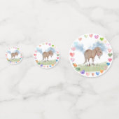 Konfetti, Pferdemotiv für Pony Party Confetti (Voorkanten)