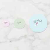 Konfetti, Pferdemotiv für Pony Party Confetti (Achterkanten)