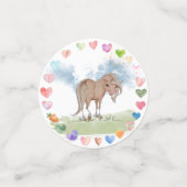 Konfetti, Pferdemotiv für Pony Party Confetti (Kleine voorkant)