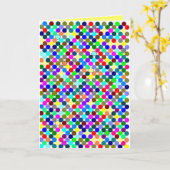 Konfetti zum ausschneiden kaart (Gele Bloem)