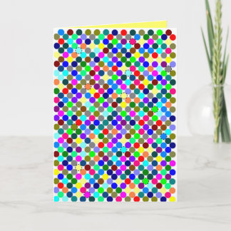 Konfetti zum ausschneiden kaart