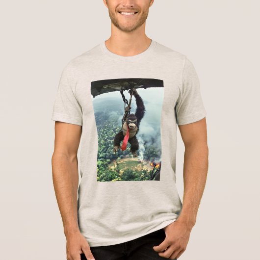 Kong '68: Jungle Tour of Duty Tri-Blend Shirt (Voorkant)